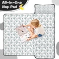 thumbnail image 4 of Light Blue Christmas Snowman Pattern Toddler Nap Mats for Kids Preschool,50"x20" Sleeping Mat Bag or Kids,Toddler Sleeping Bag,Toddler Nap Mat or Daycare, 4 of 6