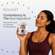 Snap Supplements Beet Root Nitric Oxide Powder - Blood Pressure & Cardio Health Support, Energy Boost, Original