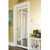 Pinecroft Model 709 Traditonal Mirror Bifold Door Fits 32"wide x 80"high Unfinished Pine