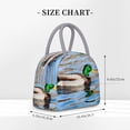 thumbnail image 6 of Hirioo Mallard Duck Swimming In A River for Eco-friendly Lunch Box,Leakproof Lunch Box for School, Work, Travel, and Picnics,Perfect for Meal Prep, 6 of 8