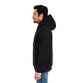 thumbnail image 2 of Pukka Blanks Unisex Heavyweight 300 GSM Fleece Hoodie Black Medium, 2 of 2