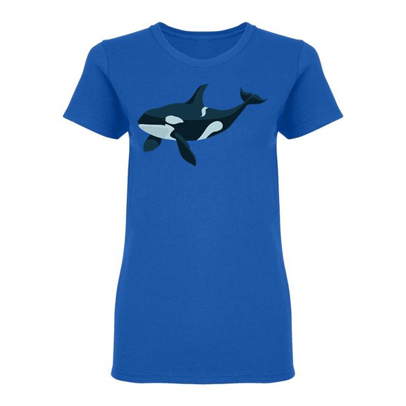 Big Whale Shaped Tee Women's -Image by Shutterstock