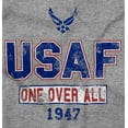 thumbnail image 2 of US Air Force Vintage One Over All Romper Boys or Girls Infant Baby Brisco Brands 12M, 2 of 6