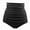 A224-Black, variant on Women's High Waisted Swim Bottom Tummy Control Basic Retro Bikini Bathing Suit Bottoms White,XXL
