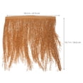 thumbnail image 2 of Lawn Decor Garden Decoration Fake Thatch Fake Straw Cover Simulated Straw Tiles Pe or, 2 of 6