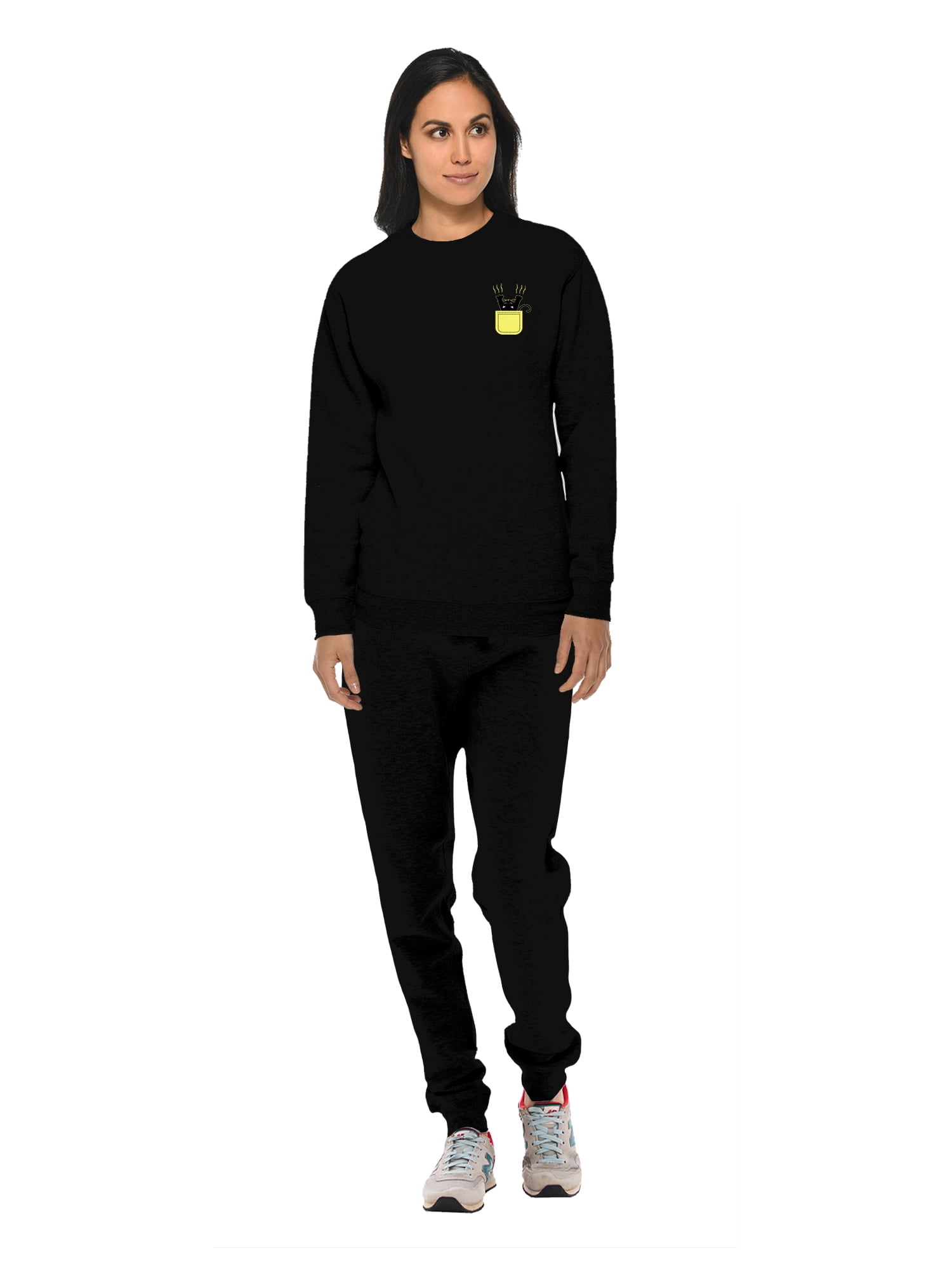 Sweatsuits 2Pcs Sets for Women Mens Tracksuit Unisex Sweatshirt and