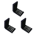 thumbnail image 1 of Minnieouse 5 Pieces Silver Brushed Tie Bar Black Men Clasp Box Necktie Clip with Formal Type1, 1 of 6