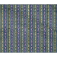 thumbnail image 4 of oneOone Cotton Flex Fabric Geometric Sign|Triangle & Stripe Block Print Fabric By The Yard 40 Inch Wide, 4 of 4