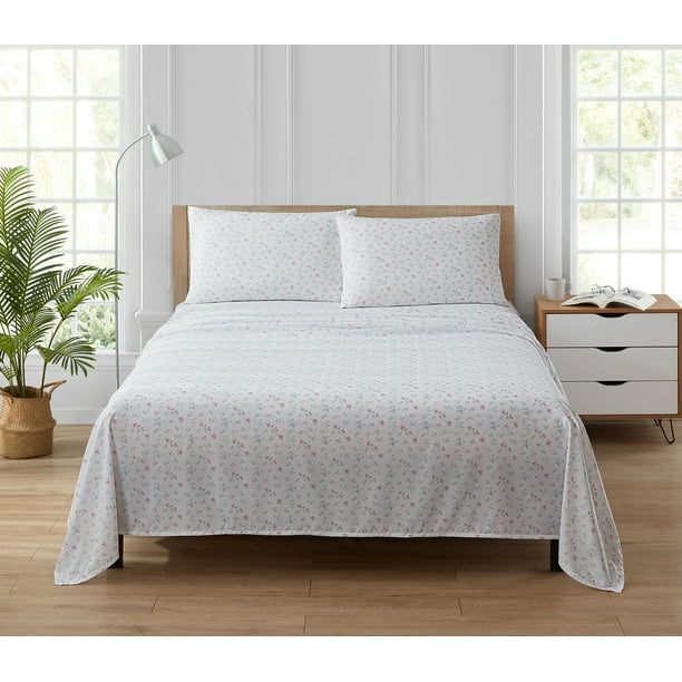 Simply Shabby Chic Candy Fl Sheet Set Multi Color Queen 4 Pieces Com Simply Shabby Chic Candy Fl Sheet, Shabby Chic King Linen Bedding