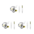 thumbnail image 3 of Seitruly Auriculares HIFI de 3,5mm, tapones para los oídos de silicona, auriculares electrónicos con bobina móvil, sonido estéreo, ordenador deportivo Type1 NO1, 3 of 6