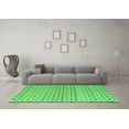 thumbnail image 3 of Ahgly Company Indoor Rectangle Solid Emerald Green Modern Area Rugs, 6' x 9', 3 of 4