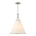 thumbnail image 5 of 564-SA Crystorama Lighting Broche - 4 Light Pendant-22.75 Inch Tall and 18 Inch Wide-Antique Silver Finish, 5 of 7