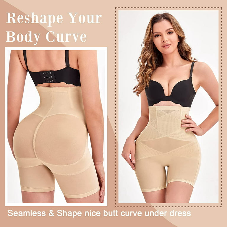 Irisnaya Butt Lifter for Women Body Shaper Tummy Control Shorts