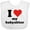 AA-White, variant on Inktastic I Heart My Babysitter Boys or Girls Baby Bib