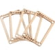 thumbnail image 4 of Portable Beige Wood Mini Weaving Loom for DecorCrafting with Durable Smooth Design 4Pcs, 4 of 4