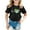 1-Black967, variant on Byoo Toddler Girls Short Sleeve Tee Shirt Heart Printed School Uniform Pullover Top Active Sport T-Shirt,Black