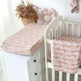 thumbnail image 5 of Diaper Changing Pad Cover Cradle Mattress Sheets, Infant Stretchy Fabric Changing Table Cover Changing Mat Cover Baby Nursery Diaper Changing Pad Sheets 32''X 16'', 5 of 6