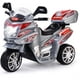 thumbnail image 1 of Costway Moto Montable para Niños Moto Eléctrica Juguete de Batería 6 V con 3 Ruedas Música Incorporada Focos Función Adelante y Atrás Gris, 1 of 8