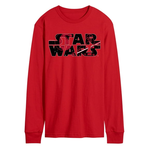 Star Wars - Logo Darth Vader - Men's Long Sleeve Tee