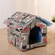 thumbnail image 1 of Waterproof Dog House Removable Cat Cage Foldable Dog Bed Outdoor Enclosed Warm Dog Kennel Pet Supplies House for Dogs Cats ShopWise Round, 1 of 15
