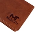 thumbnail image 5 of Genuine Leather Slim Bifold Wallet for Men, 5 of 5