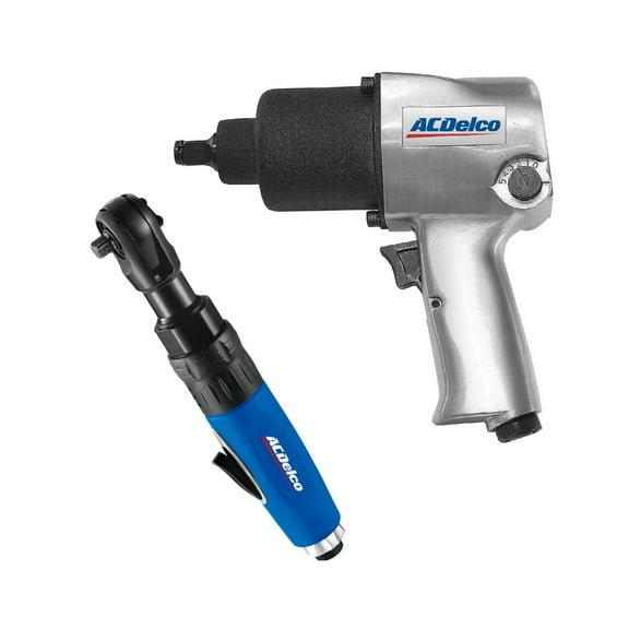 ACDelco ANI405A-NK1, 3/8" Pneumatic Impact Wrench, 8000 RPM 5-Speed