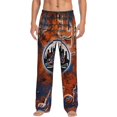 New_York_Mets Men's Pajama Pants for Football Fans,Home pants