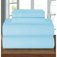 thumbnail image 2 of Elegant Comfort Luxury Soft 1500 Premium Hotel Quality Bedding Set, Twin/Twin XL Aqua Blue, 2 of 4