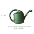 thumbnail image 4 of Southern Patio Large 2 Gallon Plastic Rainfall Garden Plant Watering Can, Green, 4 of 7