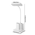 thumbnail image 1 of Xihbxyly Lámpara de Escritorio Led, Protección Ocular, 3 Modos de Color, Regulable, Carga Usb, Cuello de Cisne Flexible, Diseño Compacto, Ideal para Dormitorio, Estudio U Oficina, Estilo Moderno., 1 of 5