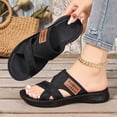 thumbnail image 7 of Willtoo Orthopedic Sandals for Women Arch Support Summer Flat Sandals Wide Non Slip Slip on Sneakers Comfortable 2026 Foam Shoes, 7 of 7