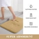 thumbnail image 5 of Juego de 5 alfombrillas de baño de espuma, alfombras de baño, juego de 5 piezas con alfombras de 42 x 38 cm, 40 x 50 cm y 40 x 60 cm, superficie antideslizante ultrasuave y altamente, 5 of 8