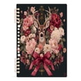 thumbnail image 2 of Wirebound Notebook Hardcover Spiral Notebooks Beautiful and Detailed Deer, 60 Pages, 80 GSM, 5.7 x 8.3in, 2 of 7