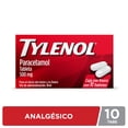 thumbnail image 1 of Tylenol paracetamol 10 tabletas de 500mg, 1 of 4