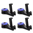 thumbnail image 1 of CNKOO 2-in-1 Car Headrest Hidden Hook Holder Rear Automobile Seat Racks (1pc Blue), 1 of 7