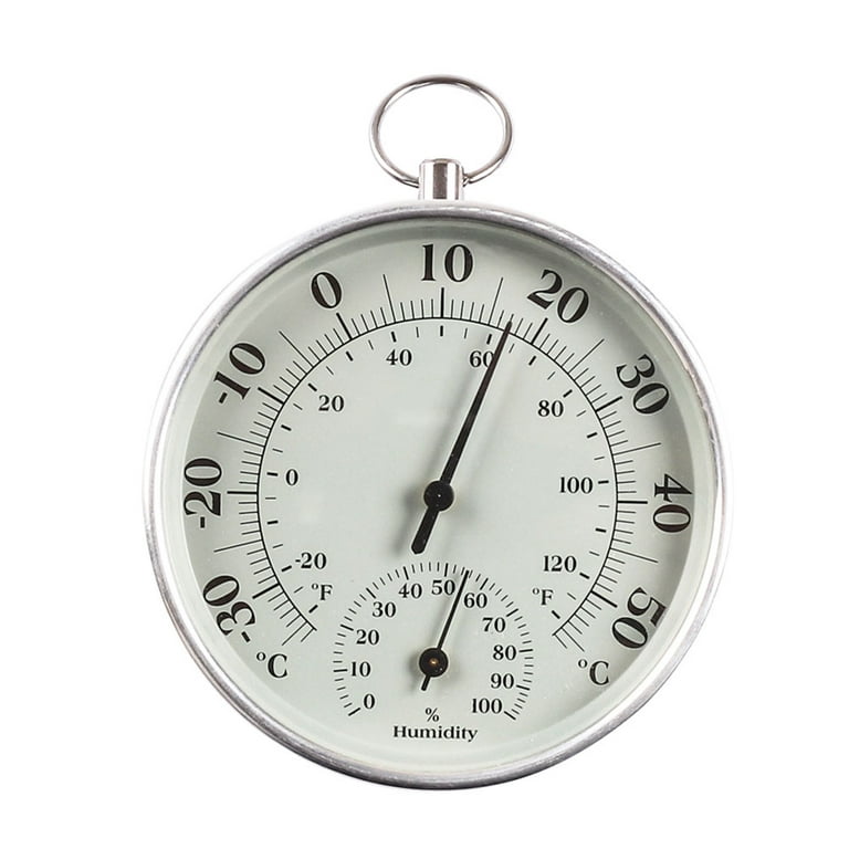 Heldig Thermometer and Hygrometer - Ideal Greenhouse Thermometer