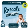 thumbnail image 1 of Lingettes pour bébé Rascals 99 % eau, 480 unités, 1 of 11