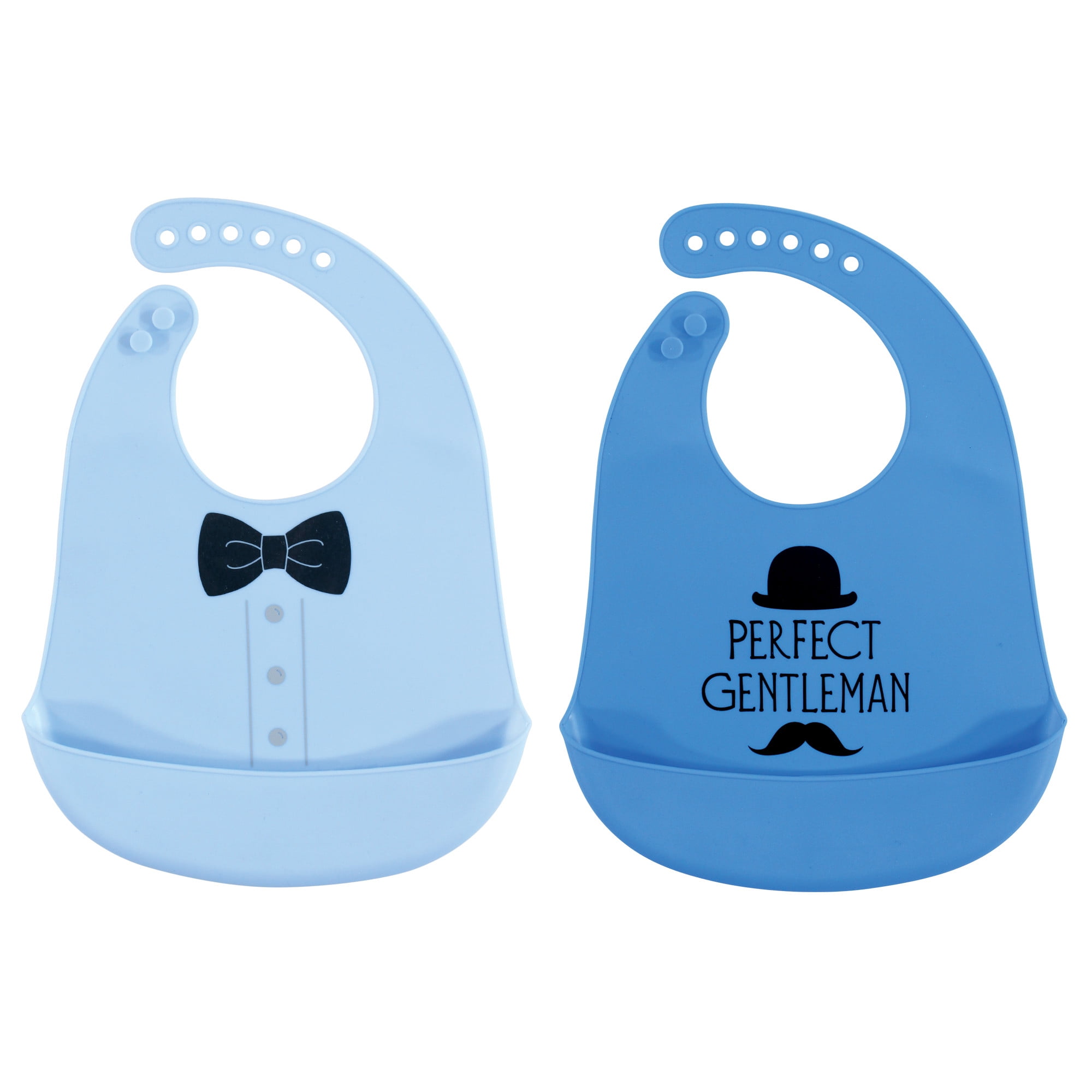 silicone bib with pocket