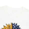 thumbnail image 6 of LAZYCHILD American Flag Shirt Womens 4th of July Shirts Sunflower Patriotic Tee Tops, 6 of 6