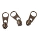 thumbnail image 4 of 10pcs Multi Metal Zip Puller Zipper Sliders Head Cremallera Reparación Kit Reemplazo Bronce 7 Hugo Tirador de la cremallera, 4 of 10