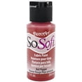 DecoArt SoSoft Fabric Acrylic Paint 1ozRed Pepper