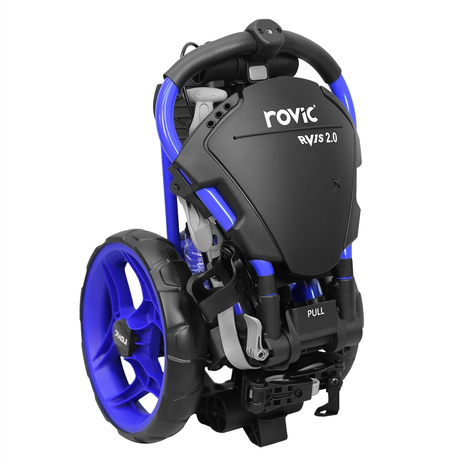 Rovic Model RV1S 2.0 Golf Push Cart with 360 Degree Swivel Front