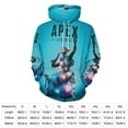 thumbnail image 2 of Apex Legends Lifeline Unisex Sweatshirts Loose Pullover Sweater Hooded Hoodie 3D Printing Jacket Winter Fall Clothes M, 2 of 7