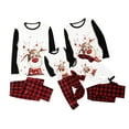 thumbnail image 3 of EIMELI Pyjamas de Noël pour la Famille Imprimé Gingerbread Man, 3 of 10