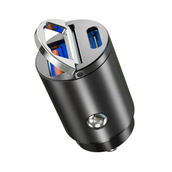 Mini Stealth Car Adapter PD30W Conversion Plug Car Charger Fast Charge