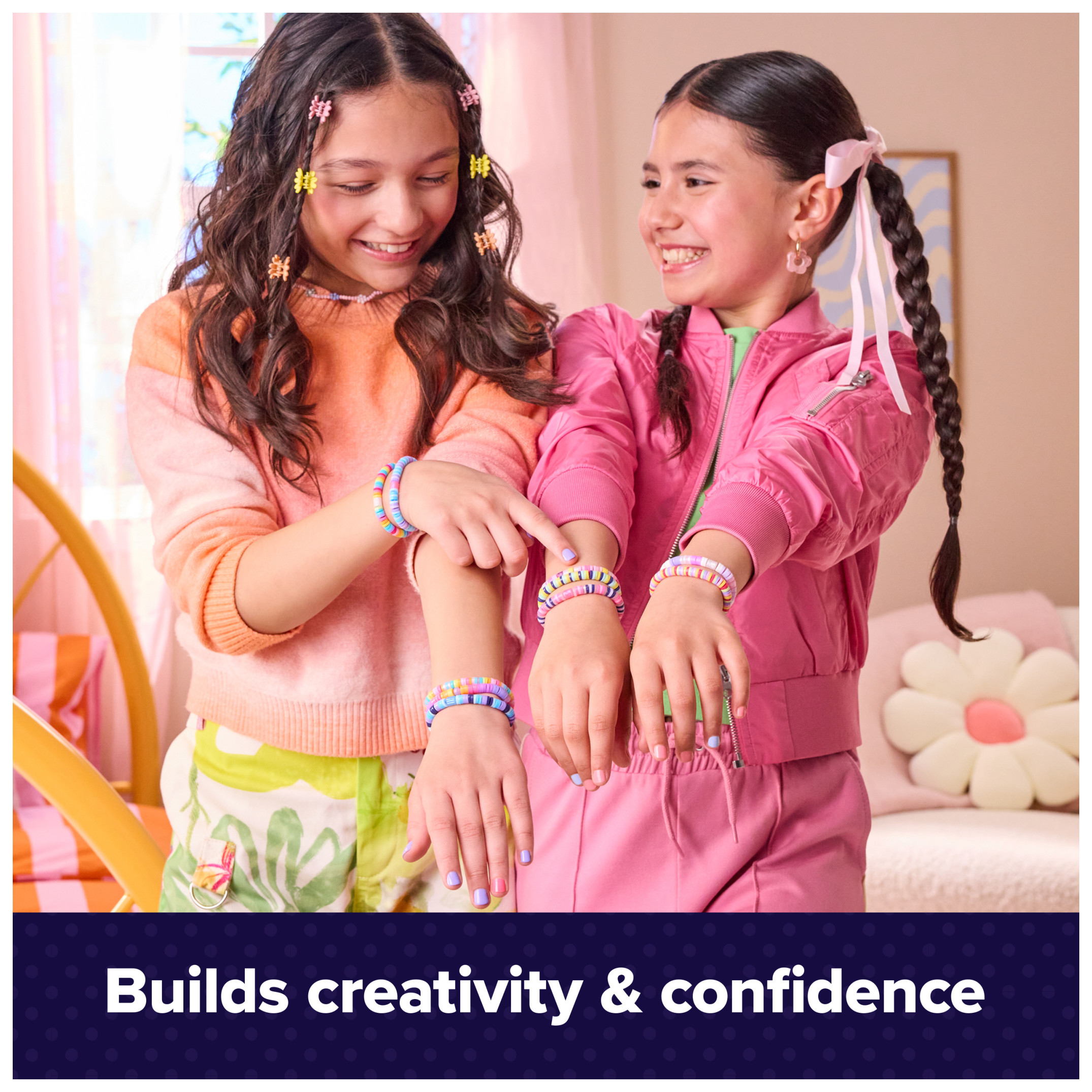 Cool Maker, Stack’d Heishi Bracelet Maker Expansion Pack, for Kids Ages 7 and up