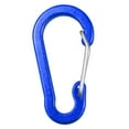 thumbnail image 1 of Carabiner Clips Mini Aluminum Alloy Keychain Carabiner Clip D Rings for Camping Hiking Fishing Backpacking, 1 of 4