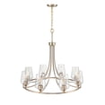 thumbnail image 2 of Millennium Lighting Inc Millennium Lighting Ashford 8 Light Modern Gold Chandelier Ceiling Fixture with Clear Glass Shades, 2 of 11