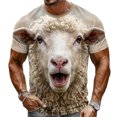 thumbnail image 2 of Letdown Unisex Humorous Animal Graphic Crew Neck Tee For – Playful Casual Shirt With Funny Design Lightweight Everyday Top For Modern Wardrobe,Casual Short Sleeve Shirt Gift, 2 of 4
