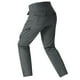 thumbnail image 4 of Puntoco Pantalones casuales largos para hombre Pantalones casuales de moda para hombre de color sólido con bolsillos y cremallera Pantalones largos, 4 of 5